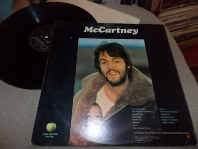 PAUL McCARTNEY MC CARTNEY  LP  STOA 3363  VG/VG+