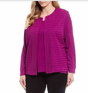 ming wang plus size jackets