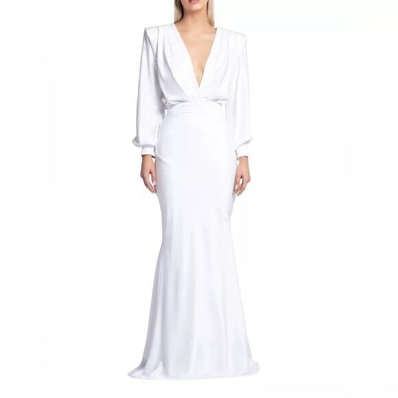 white off the shoulder dresses australia Hardware Detail Off-Shoulder Cut-Out Mini Dress in White