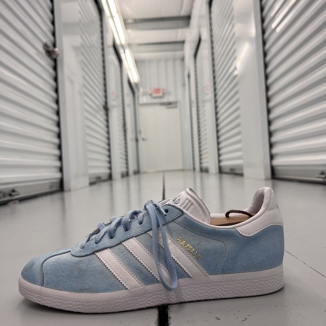 adidas gazelle blue size 9