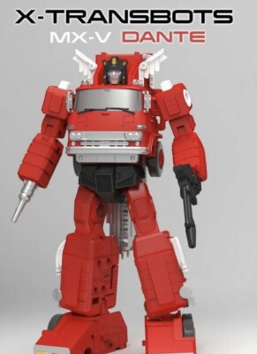 New X-Transbots MX-5 Inferno Dante  