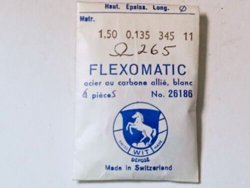 Flexomatic Cal. OMEGA 265 Watch Mainspring - N.O.S -Watchmakers Swiss