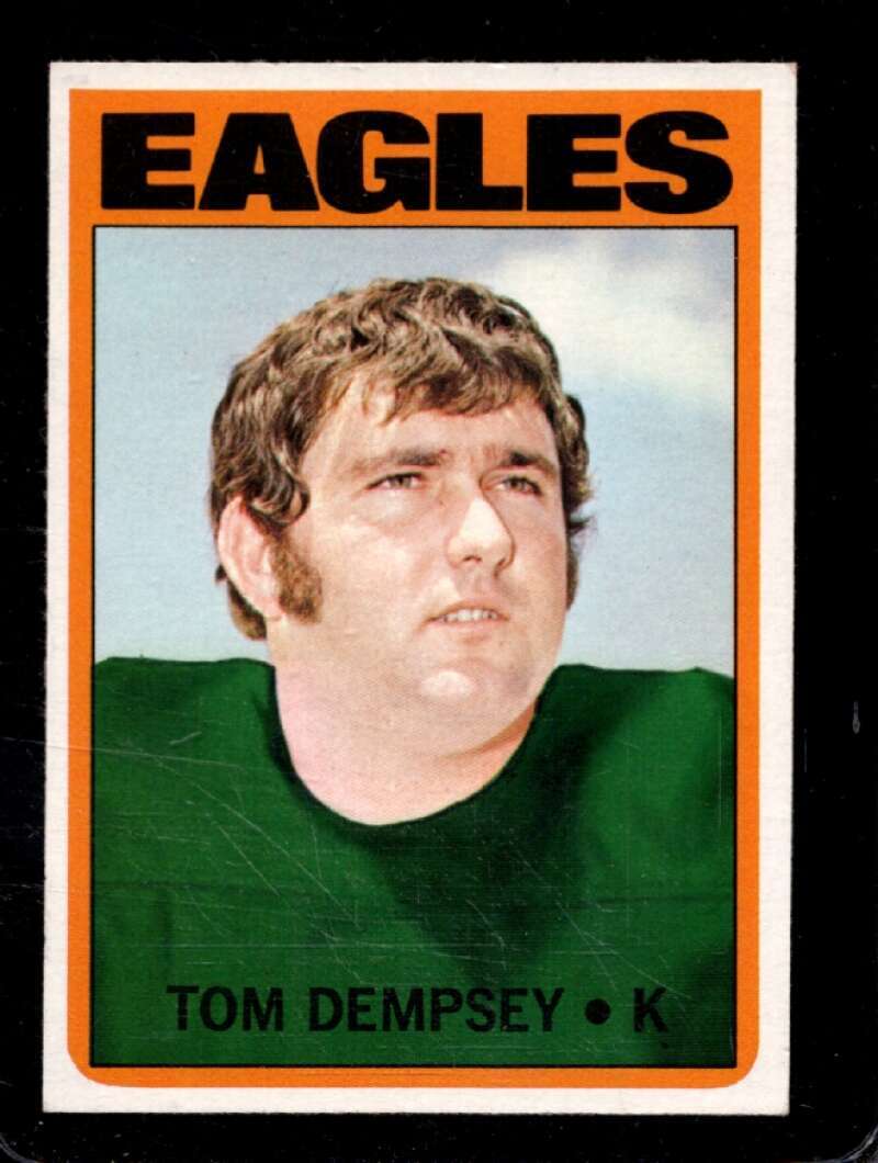 1972 TOPPS #175 TOM DEMPSEY EX SAINTS *X82018