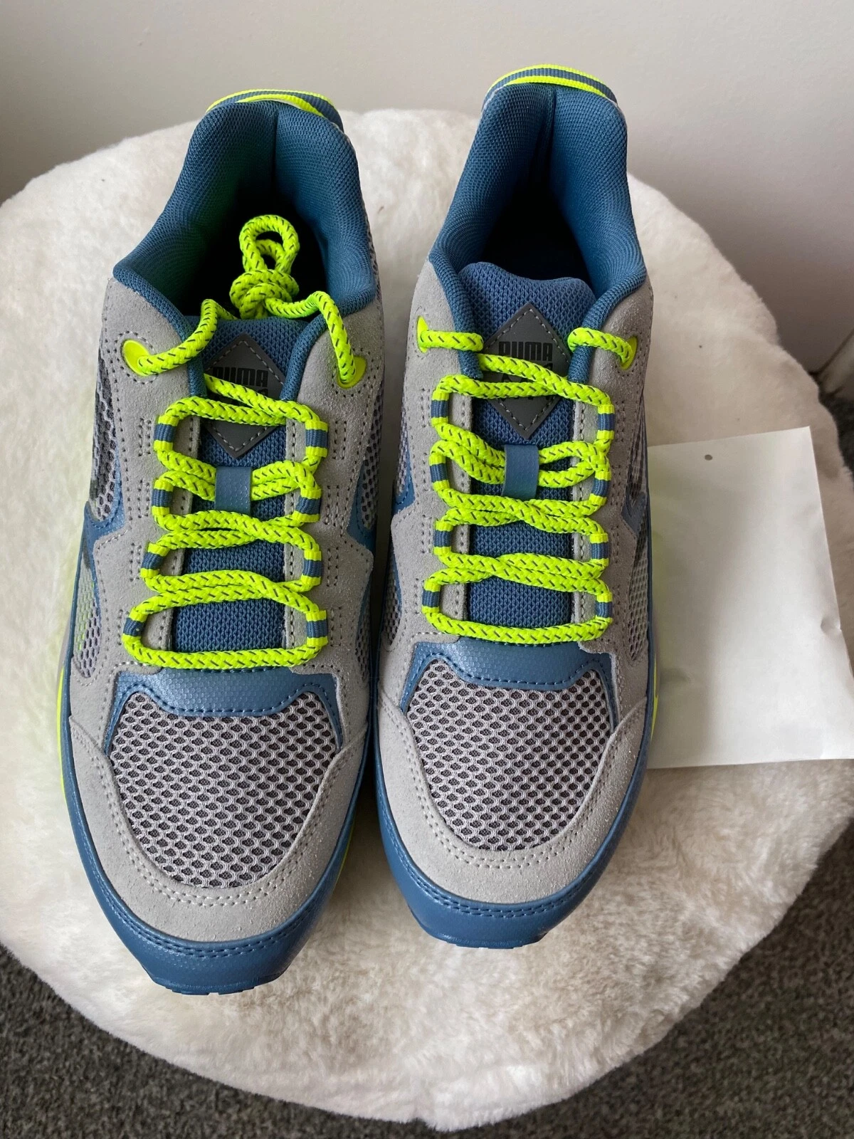 Puma Prevail Trl Pam stringate uomo blu grigio sneakers scarpe casual taglia 6 5