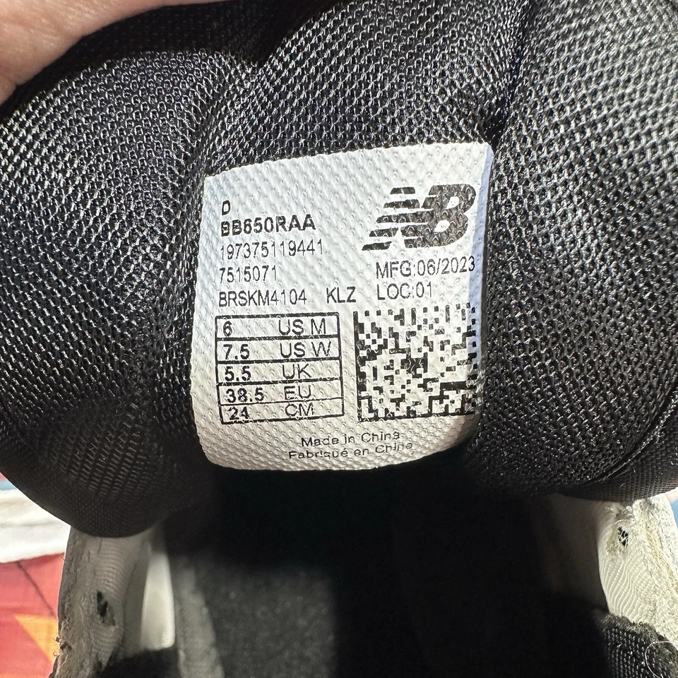 Aime Leon Dore x New Balance 650 Leon Dore White/Green BB650RL1 Mens 6 Women 7.5 - Image 3 of 4