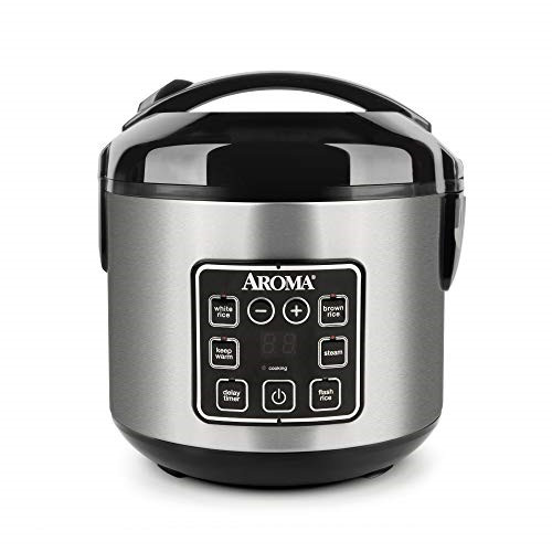 Aroma Housewares ARC-914SBD Digital Cool-Touch Rice Grain Cooker and Food 4-Cup