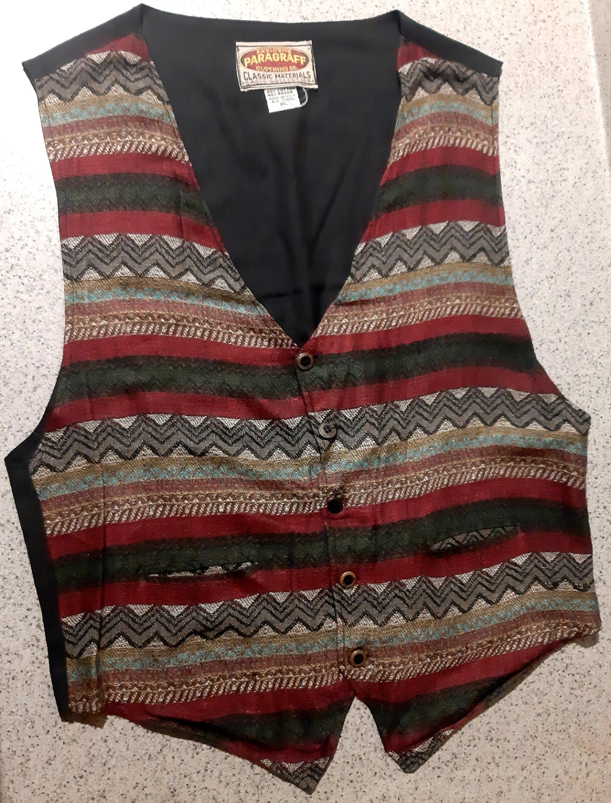 Paragraff Basic Collection Aztec Cotton & Rayon V… - image 2