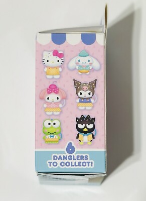 Hello Kitty And Friends 2025 Plush Danglers, Ice Cream Series