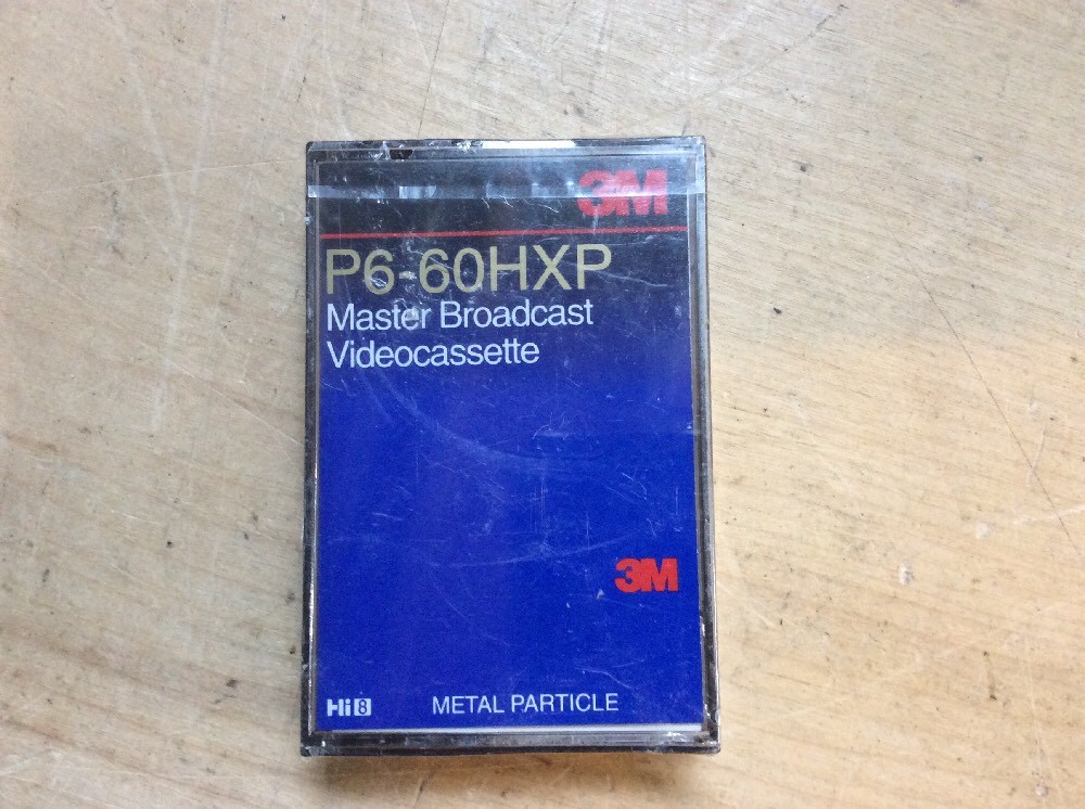 NEW 3M MASTER BROADCAST HI8 VIDEO CASSETTE TAPE P660HXP 60 MINUTE eBay