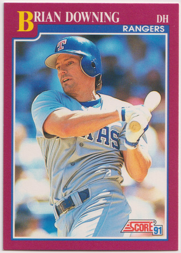 1991 Brian Downing #30T
