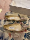 Jimmy Choo Love Metallic Flat (Nordstrom Exclusive) 9.5US / 39.5EU, LIGHT GOLD — photo 3
