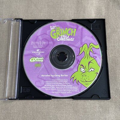 Dr. Seuss How The Grinch Stole Christmas (CD Read-Along 2000) Corey Burton CLEAN