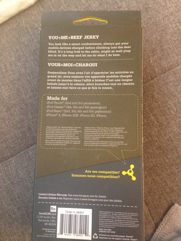 Cargador para iPod/teléfono de coche Mossy Oak Foto 2 de 3