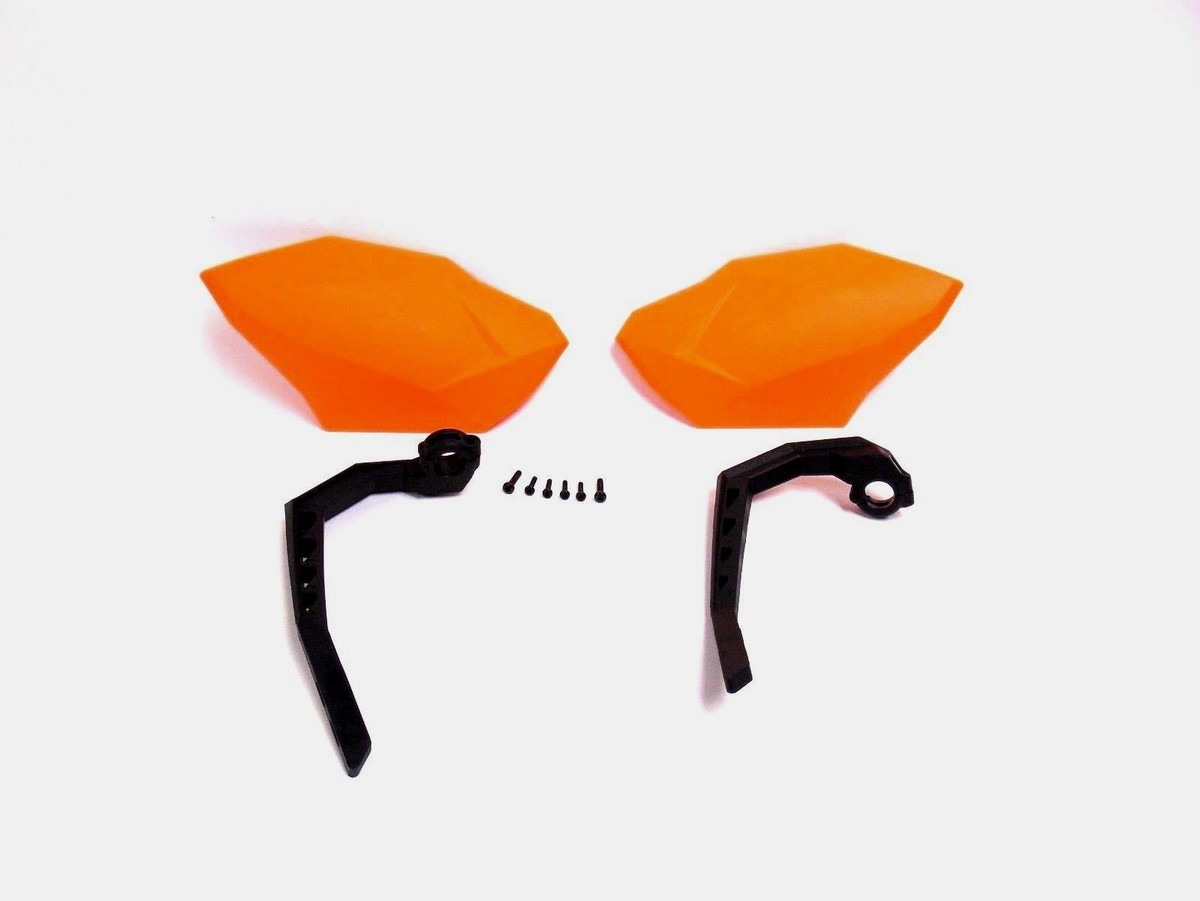 Team Arctic Cat Snowmobile Orange Hand Guard | 8639-043 | OEM