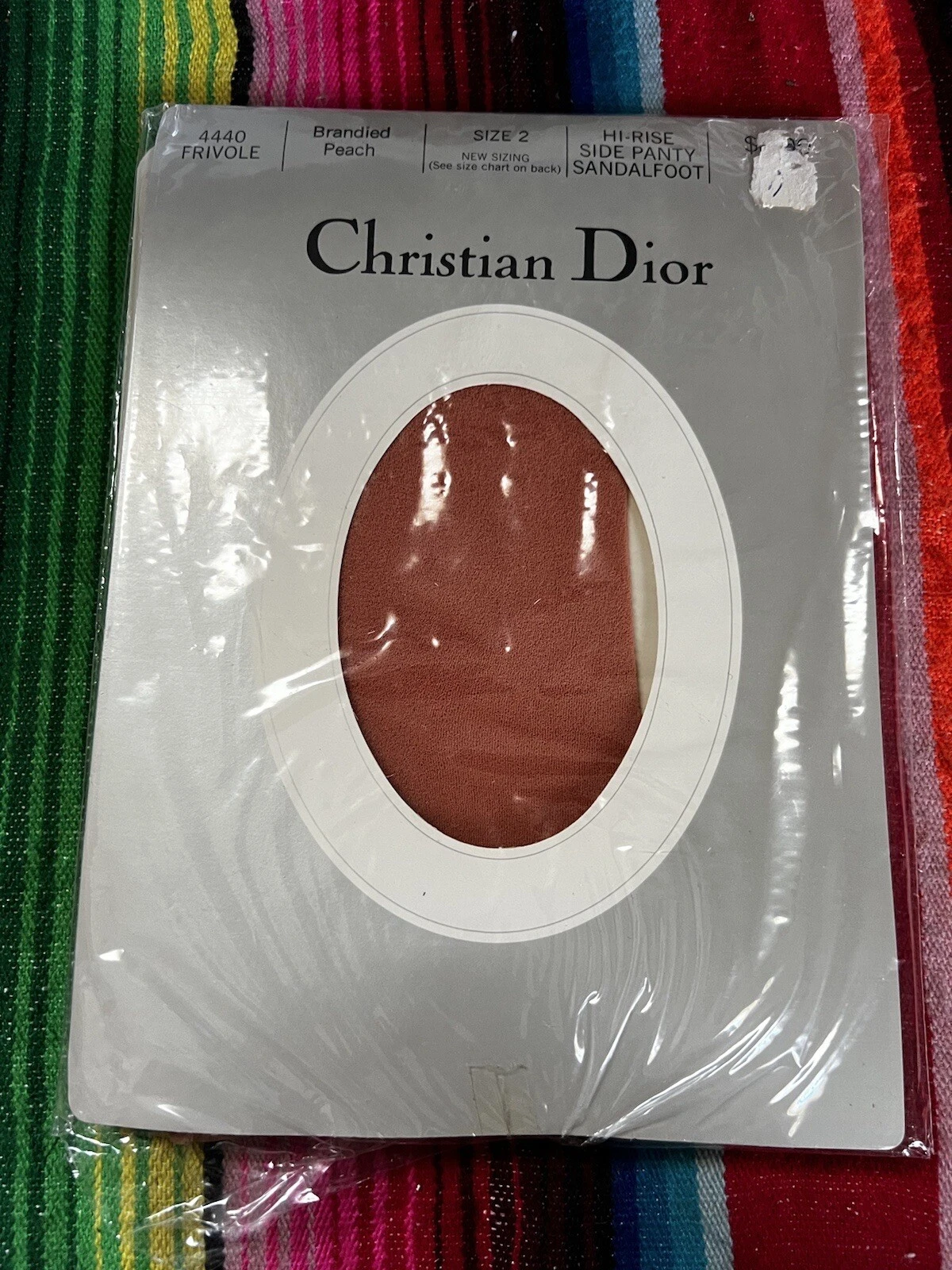 Bonneterie culotte Christian Dior Diorissimo en nylon taille 2 frivole jusqu'à 5'7