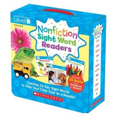 Nonfiction Sight Word Readers Parent Pack Level B: Teaches 25 key Sight Wo - NEW
