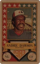 Ultra Rare Andre Dawson 1983 AS GOLD Perma-Graphics. Hard to find on Google.