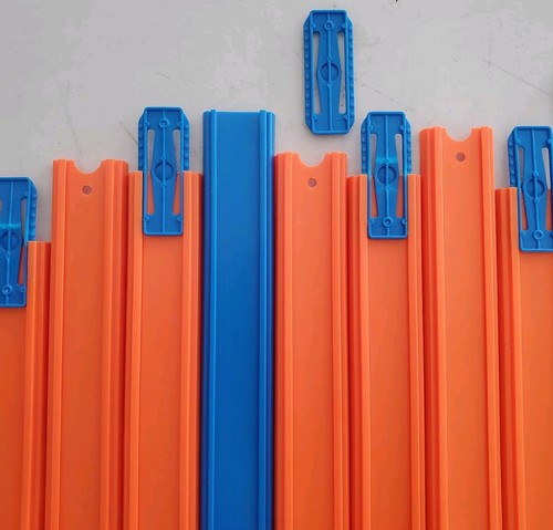 14 Track pieces & connectors Hot Wheels Mattel Race Hotwheels Orange - Picture 3 of 8