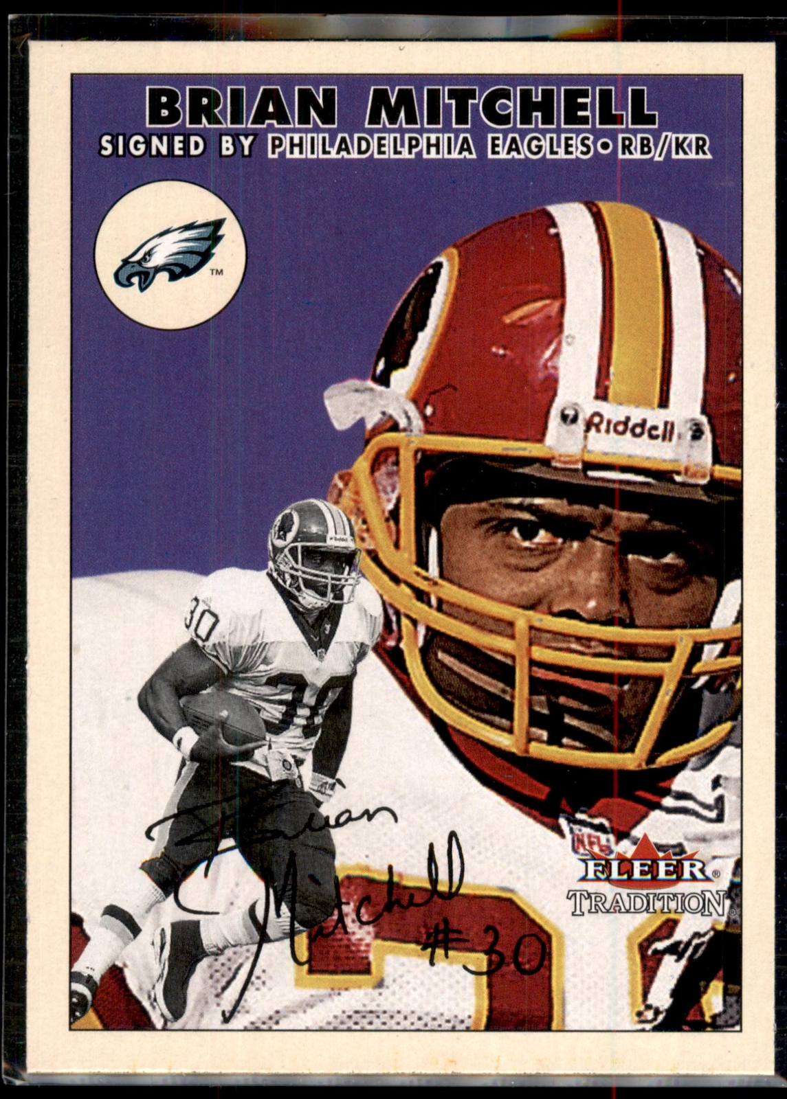 Brian Mitchell #178 2000 Fleer Tradition