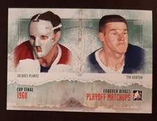 2012 - 2013 ITG Forever Rivals Plante/Horton Playoff Matchups #PM-04 Hockey Card