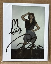 Riho 里歩 Autograph Signed Original 3.25”x4.25” Cheki 1/1 Stardom AEW TJPW 🐰