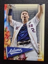 2024 Topps Update Series Baseball #AT-6 ALEX BREGMAN Autumn Tales Insert