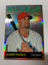 2013 Topps Heritage Finest Refractor HC5 Albert Pujols  #454/564 1964 Mint