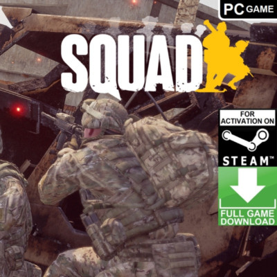 SQUAD PC Steam Key GLOBAL FAST DELIVERY! Multiplayer FPS Shooter Action Game