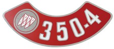 Air Cleaner Decal 350-4v 1968-1972 Buick Skylark Riviera Lesabre Wildcat Regal
