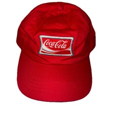 Vintage Red Coca ColaBaseball Cap HatEmbroidered Adjustable