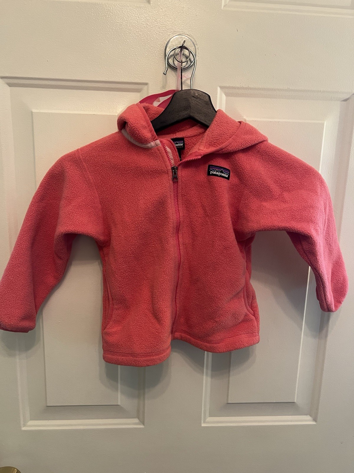 Patagonia Synchilla Girl Zipper Hoodie Pink Size 3T