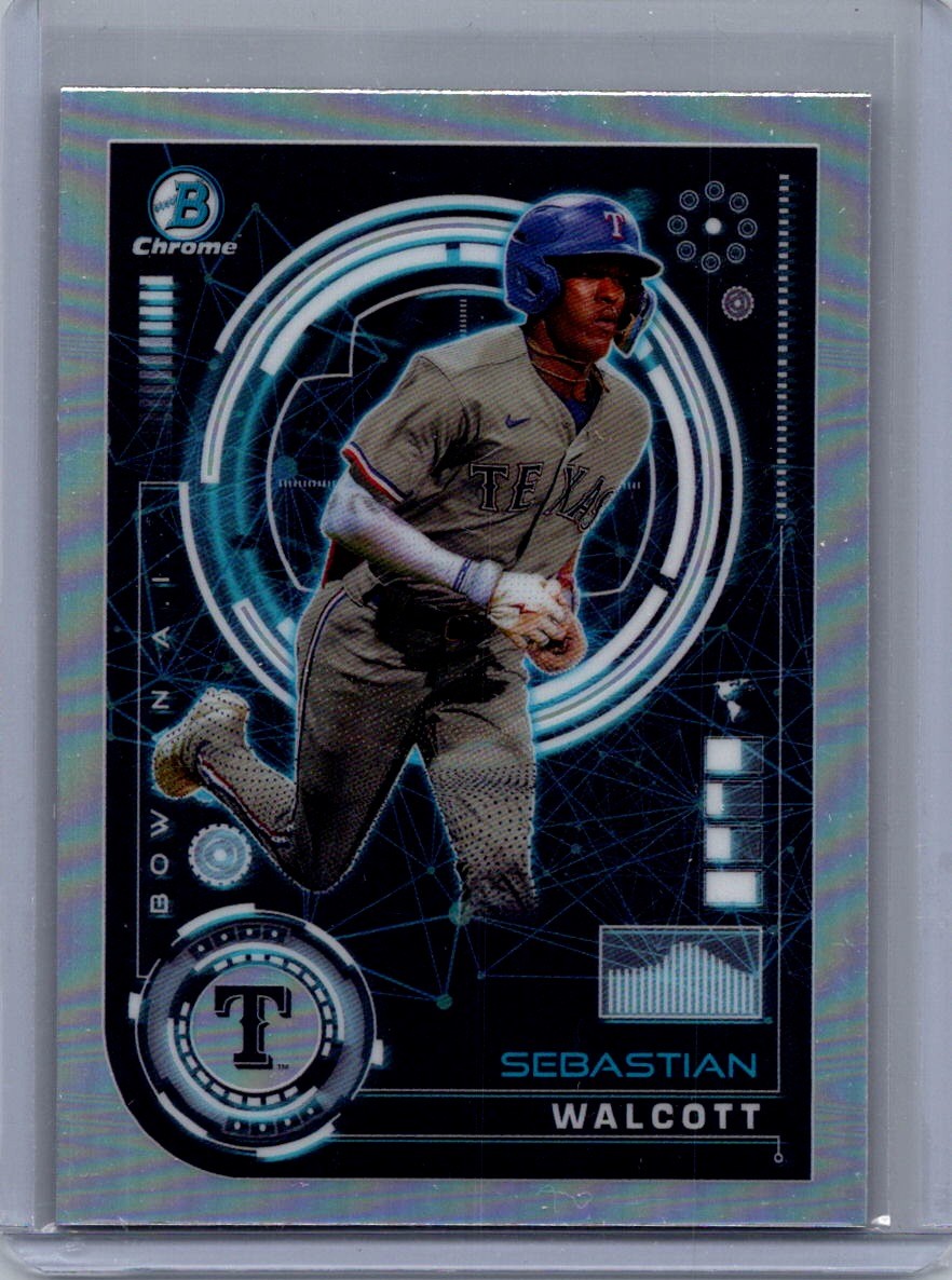2024 Bowman #BAI-12 Sebastian Walcott Bowman A.I.