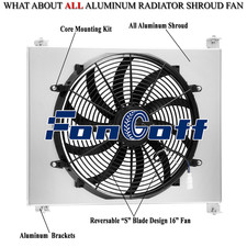 Aluminum Shroudelectric Fan Fits 19301932 Ford Grill Shells Hot Rod Chevy V8 Aluminum Shroudelectric Fan Fits 19301932 Ford Grill Shells Hot Rod Chevy V8