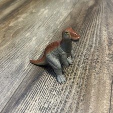 Playskool 1991 Definitely Dinosaurs Anatosaurus Brown Gray Plastic Dinosaur Toy