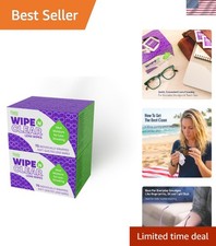 Gentle Lens Wipes - 150 Count Streak-Free Anti-Fog for Clear Sight Everywhere