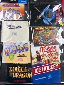 NES Manual Lot