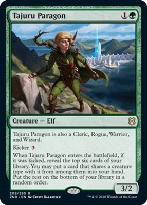 Tajuru Paragon - Foil x1 Magic the Gathering 1x Zendikar Rising mtg card