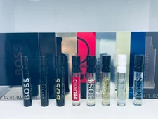 Hugo Boss Cologne Collection Sample Spray Vials 8pc Set