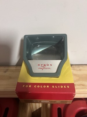 Vintage 1960's Original Argus PreViewer For Color Slides No. 660