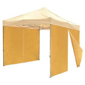 Instahibit 1080D Privacy Sidewall Zipper 120g UV30+ Fits 10x10fr Canopy 2 Pieces