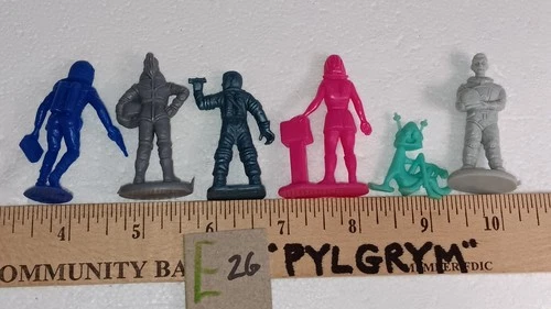 Marx, Tim-Mee, MPC etc. #A 26 Vintage Astronaut SPACE  Playset Alien, Figures!