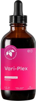 Mountain Meadow Herbs Vari-Plex: Natural Vein Vitality for Women Liquid 4oz. New