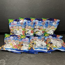 8x Paw Patrol Rubble Scribble Scrubbie Action Figure Nickelodeon New Sealed