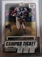 2021 Panini Contenders Draft Picks - Dalvin Cook #49 Campus Ticket