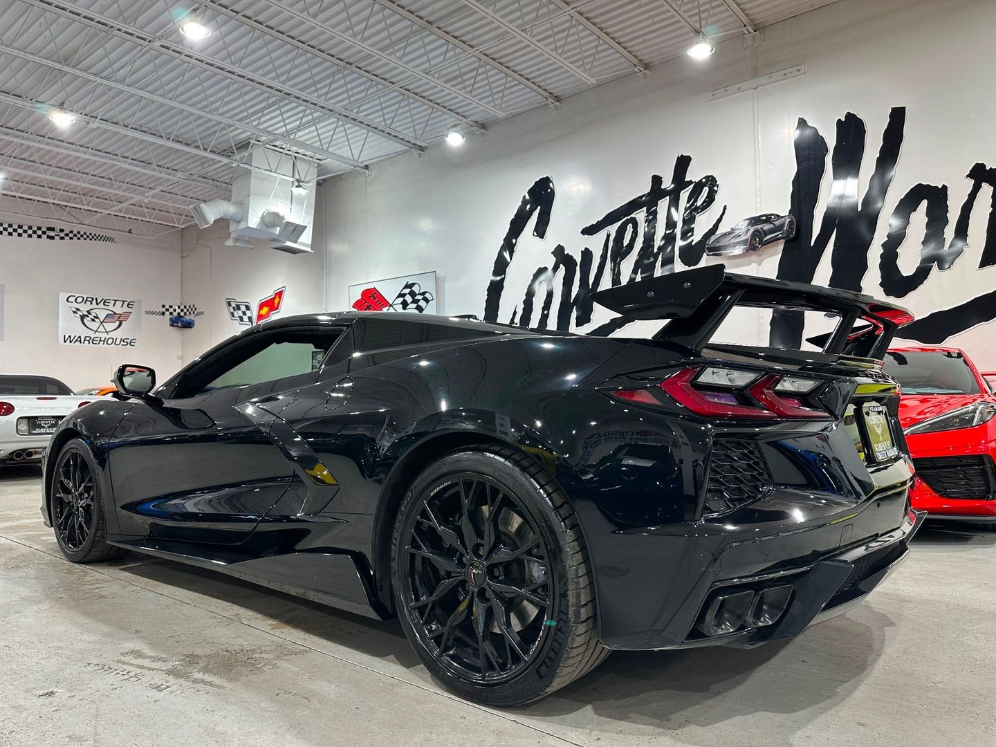 2023 [GBA] Black Chevrolet Corvette   | C8 Corvette Photo 4