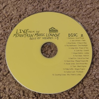 The Mountain Live from the Mountain Music Lounge Best of Volumes 1-9 CD Disc 2