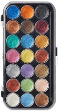 NPWC21 Pearlescent Watercolor Set 21-Colors Art Painting Supplies