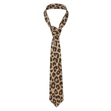 Mens Tie Men's Novelty Printed Necktie Casual Party Wedding Leopard Print