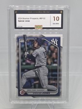 2024 Bowman - Prospects Spencer Jones #BP-32 (RC) GAS 10