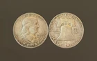 Photo of a 1954-P Franklin Half Dollar from an eBay sale